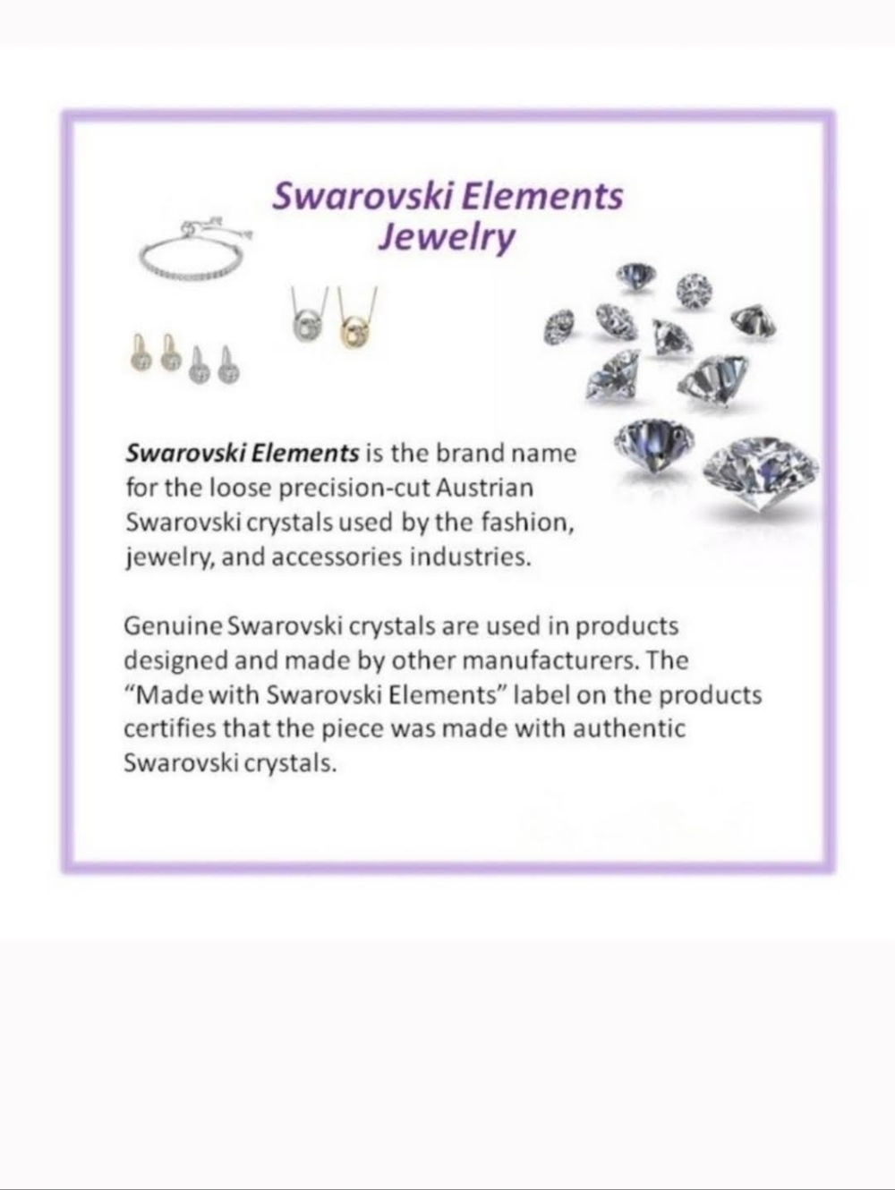 Swarovski Crystal Elements Halo Pendant Necklace | 18” + 3” Extender | NWOT - Picture 4 of 5